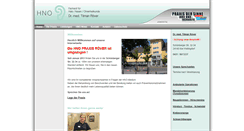 Desktop Screenshot of praxis-roever.de