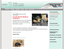 Tablet Screenshot of praxis-roever.de